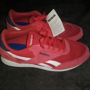 🆕Reebok | Classics Suede Mens Red & White Sneaker Shoes Size 12